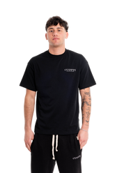 Camiseta negra CUOTTI Worldwide Since