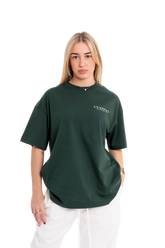 Camiseta verde CUOTTI Worldwide Since