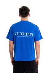 Camiseta azul CUOTTI Worldwide Since