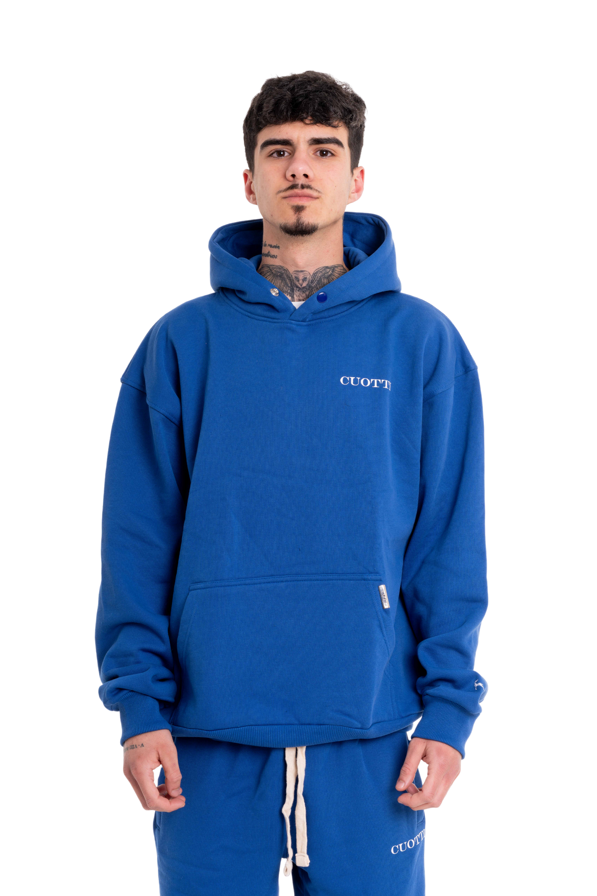 CUOTTI Spanish Luxury Blue Hoodie