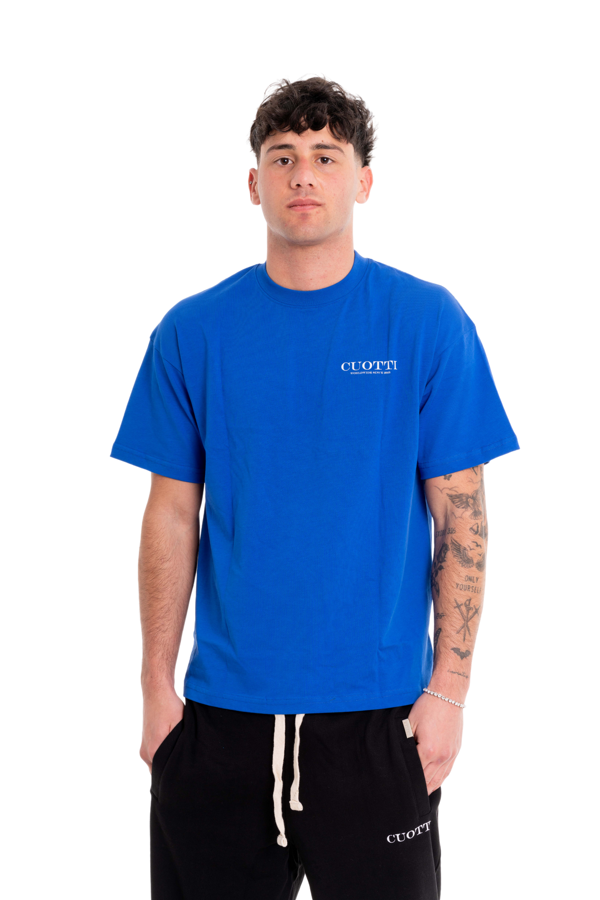CUOTTI Worldwide Since Blue T-Shirt