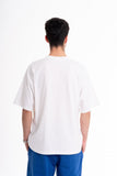 Camiseta blanca logotipo grande CUOTTI